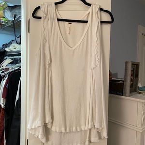 Free people ruffle tank
